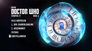 Staffel 9 Doctor Who Menü Hauptmenü
