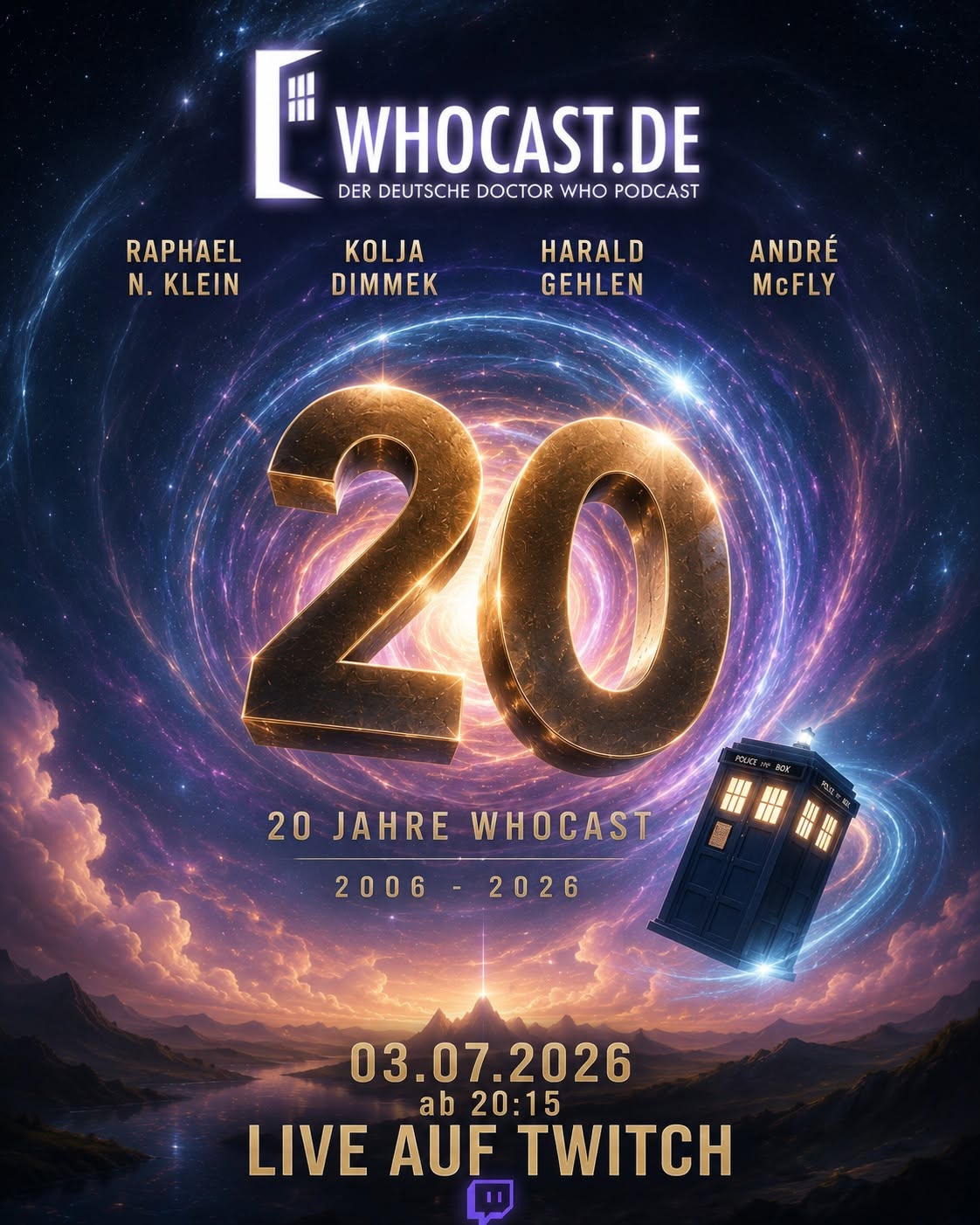 20 Jahre Whocast Werbung