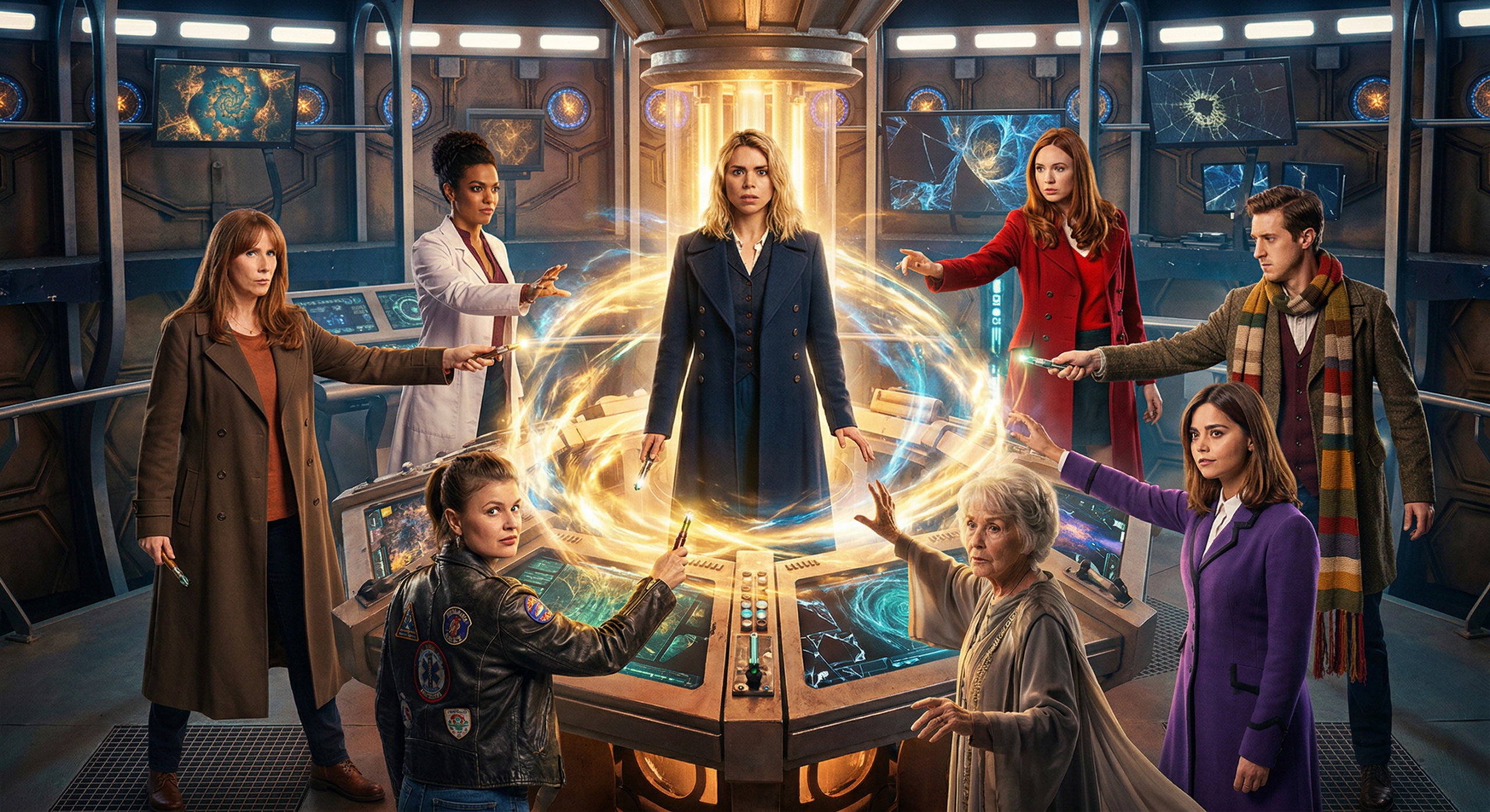 Offizielles Promo Poster für die Weihnachtsfolge