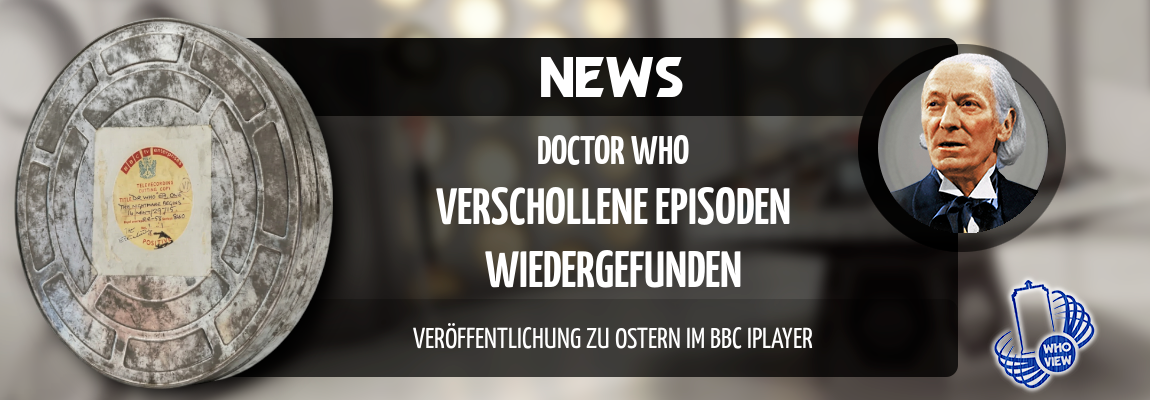 Verschollene Doctor Who Episoden wiedergefunden!