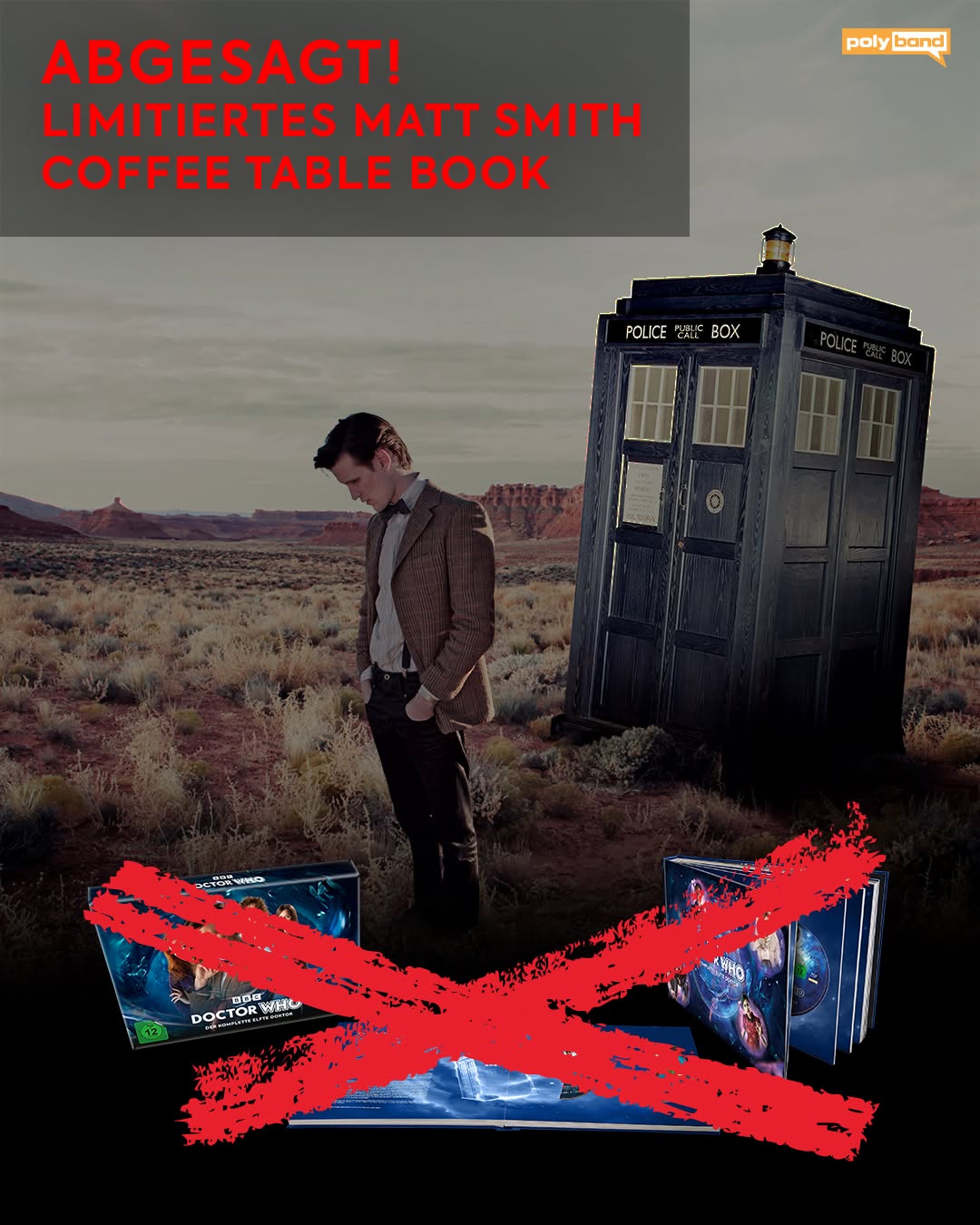 Polyband Absage Doctor Who 11. Doktor