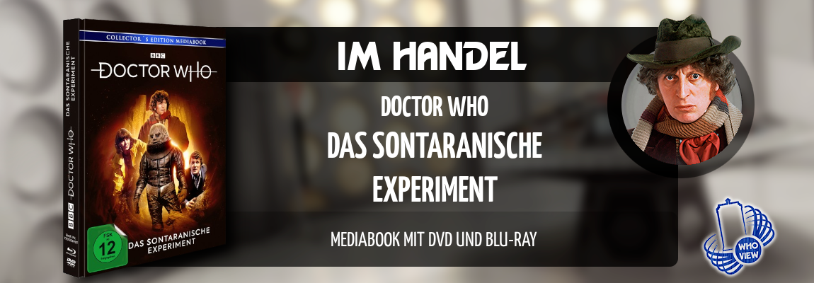 Im Handel | Doctor Who – Das sontaranische Experiment | Mediabook, DVD & Blu-ray
