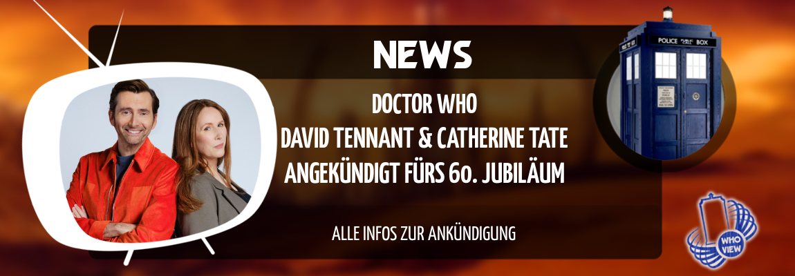 News | David Tennant & Catherine Tate angekündigt fürs 60. Jubiläum!