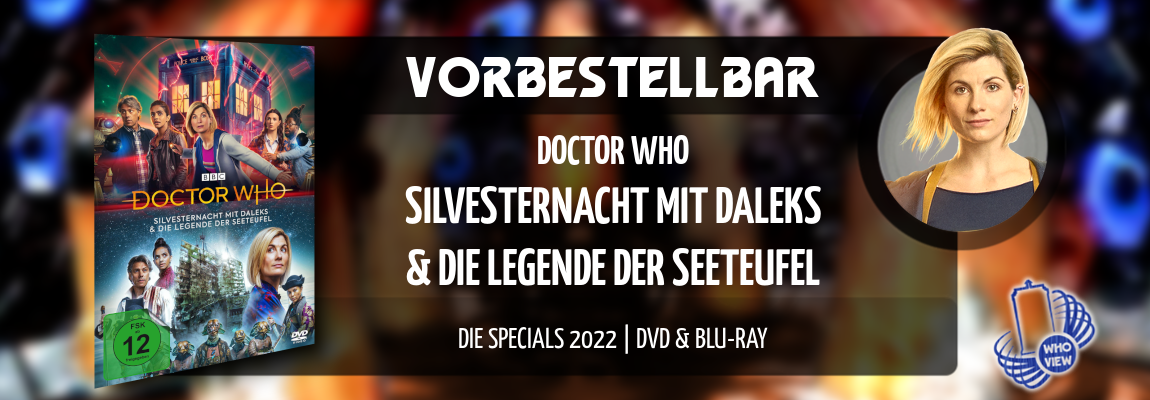 Vorbestellbar | Doctor Who – Silvesternacht mit Daleks & Die Seeteufel | DVD & Blu-ray