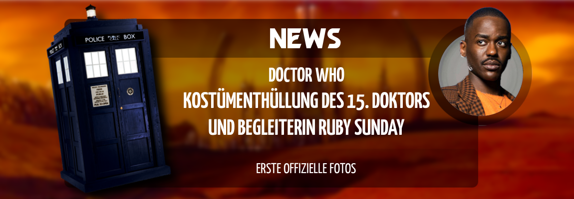 News | Kostümenthüllung des 15. Doktors und Begleiterin Ruby Sunday | Erste offizielle Fotos
