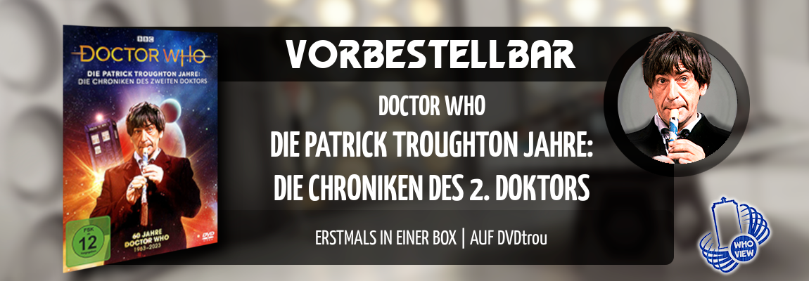 Vorbestellbar | Die Chroniken des zweiten Doktors | Erstmals in einer DVD Box