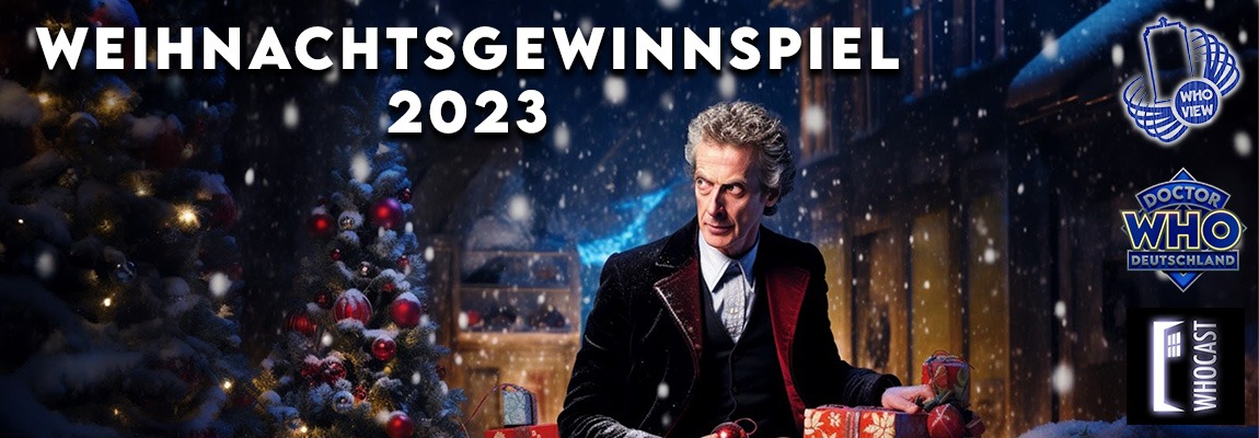 Doctor Who Weihnachtsgewinnspiel 2023