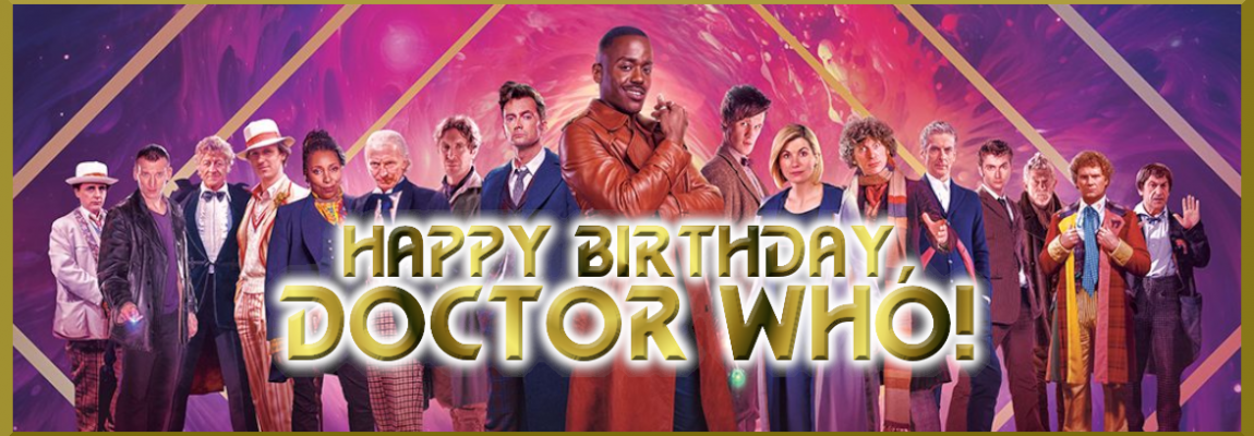 Happy Birthday, Doctor Who! Alles Gute zum 61. Jubiläum!