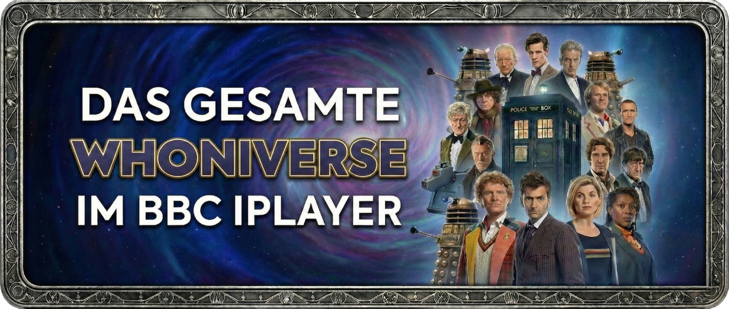 Das gesamte Whoniverse im BBC iPlayer mit NordVPN