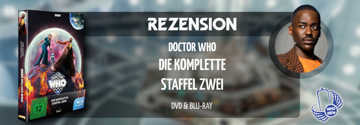 Doctor Who Staffel 2 Ncuti Gatwa Blu-ray DVD Banner